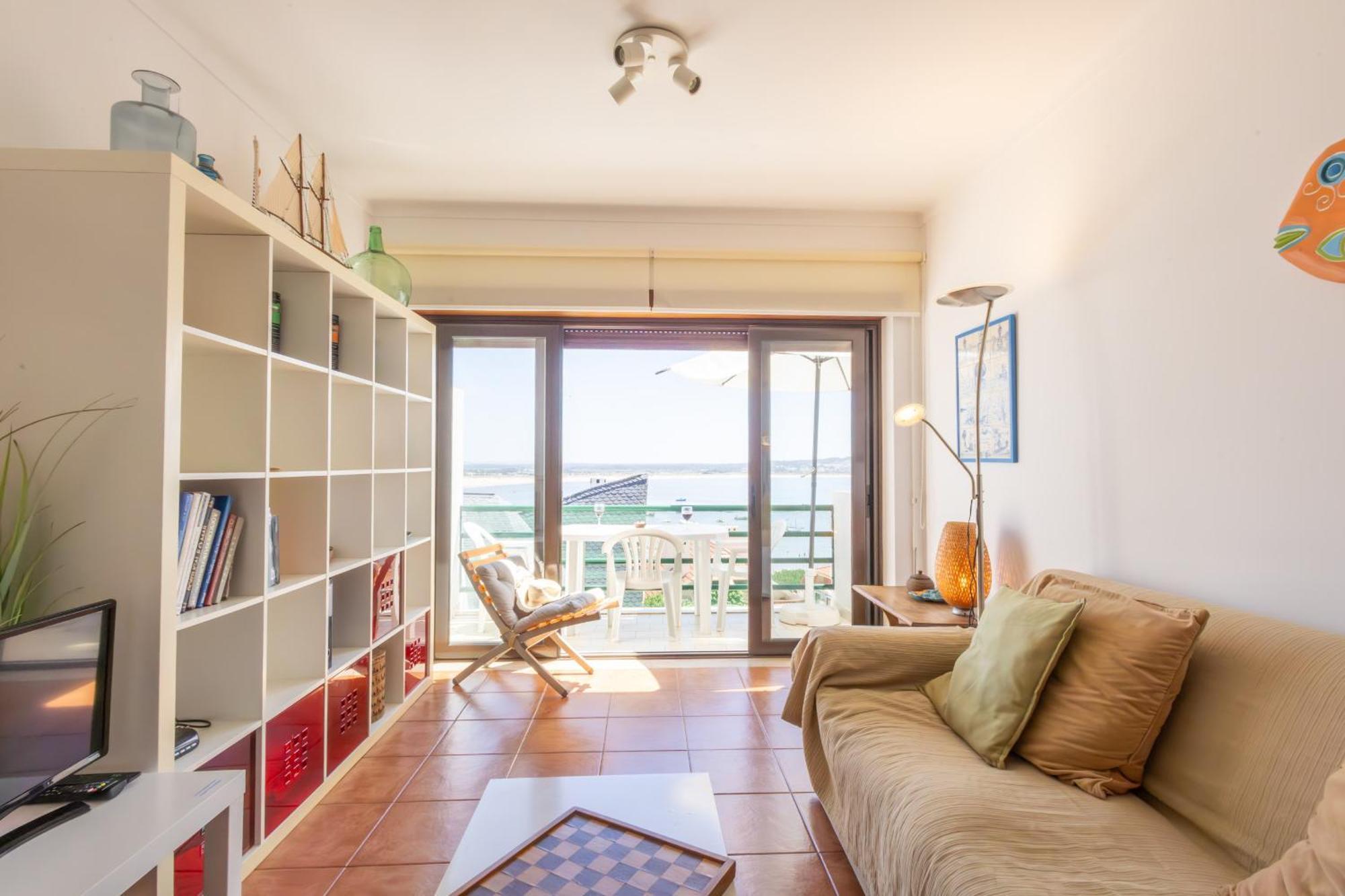 Concha Mar Com Vista Sobre A Baia Appartement São Martinho do Porto Buitenkant foto